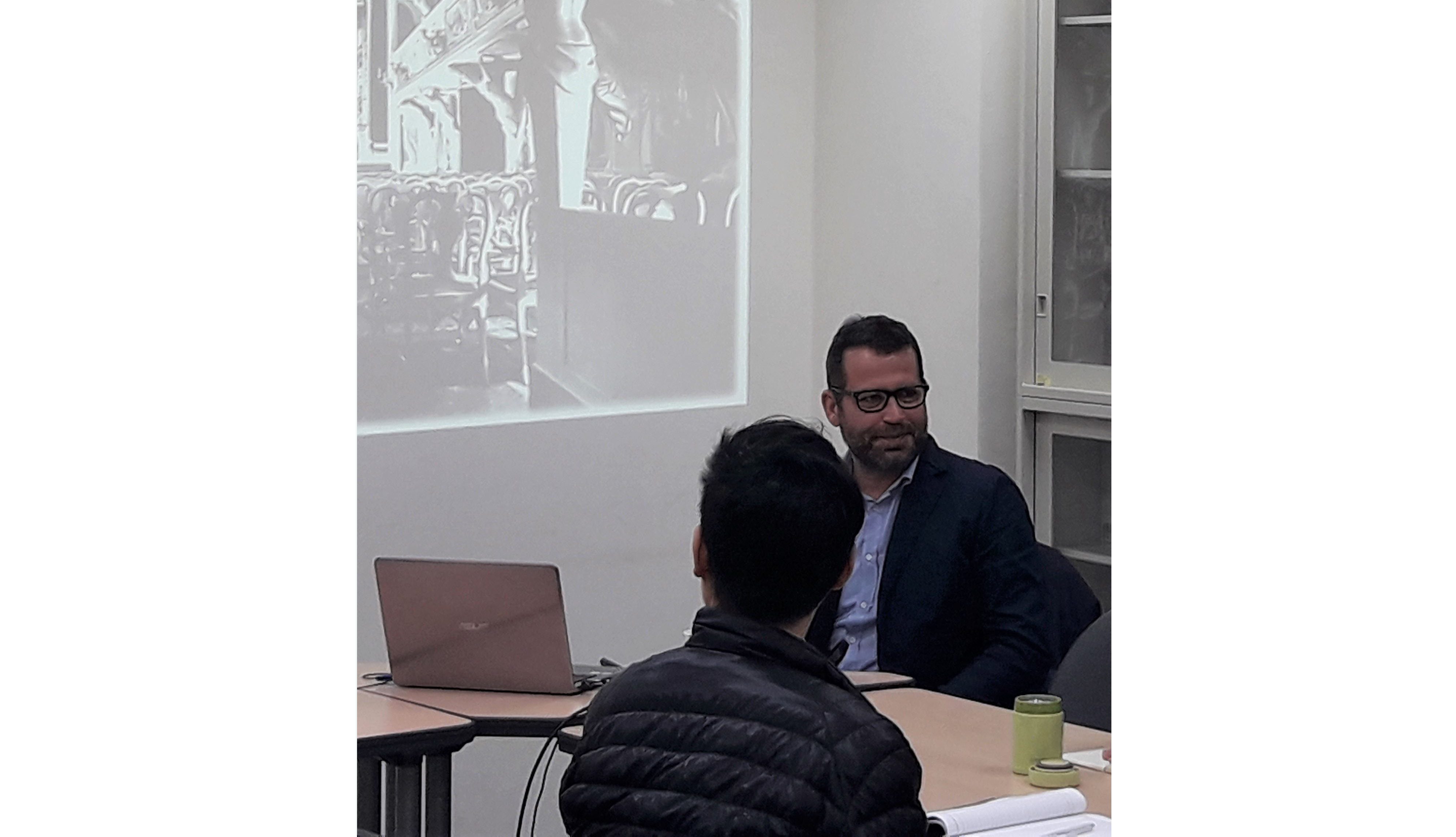 Marco Musillo 教授演講「Quadratura and Qing lllusionistic Painting in Eighteenth-Century Beijing: New Explorations and Methodological Perspectives」紀要
