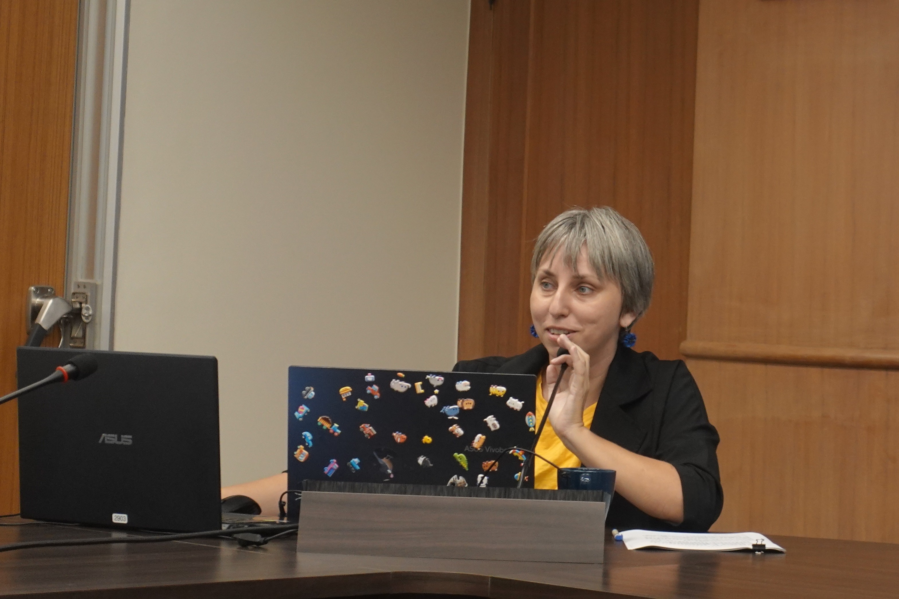 高蓮安 (Elena Gessler) 博士演講「Seeing Things via the Light of the Shen: Wang Kentang’s Innovative Approach to the Five Wheels（wu lun 五輪）Morphological Theory（通過神之光視萬物：王肯堂對五輪形態理論的創新詮釋）」紀要